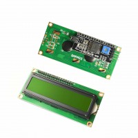 LCD1602 Символьный дисплей 16х2 Зелёный с I2C/IIC конвертером