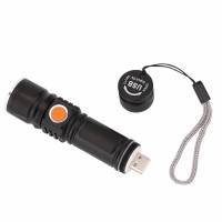 Перезаряжаемый водонепроницаемый фонарик XML T6 3800 с USB