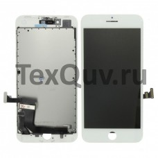Дисплей с тачскрином для Apple iPhone 8 Plus Белый Переклейка 100% оригинал (C11)