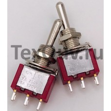 Тумблер STM-103 2A-250V 3PIN (ON-(OFF)-ON)
